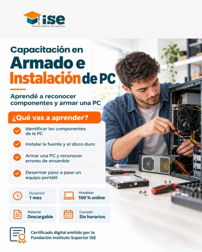 Capacitación en Armado e Instalación de PC