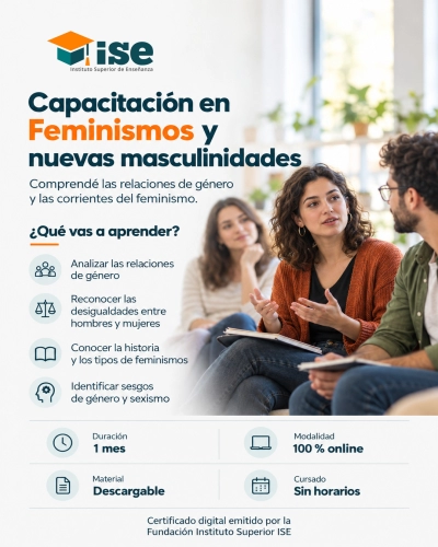 Capacitación en Feminismos y nuevas masculinidades