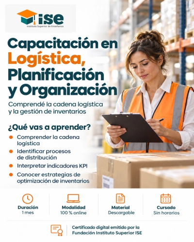Capacitación en Logística, Planificación y Organización