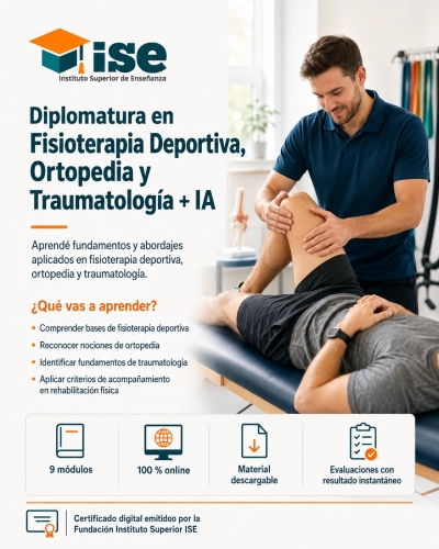 Diplomatura en Fisioterapia Deportiva, Ortopedia y Traumatología + IA