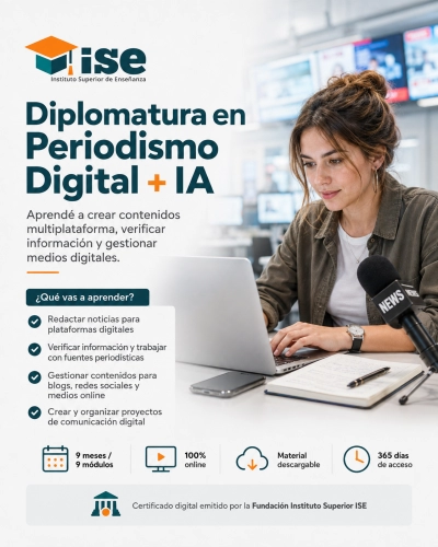 Diplomatura en Periodismo Digital + IA