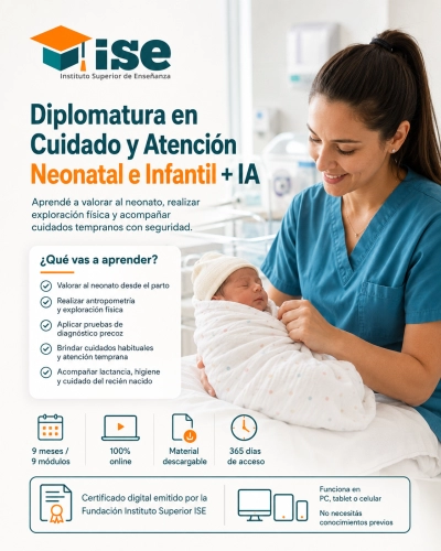 Diplomatura en Cuidado y Atención Neonatal e Infantil + IA