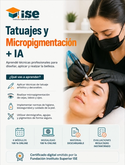 Tatuajes y Micropigmentación + IA