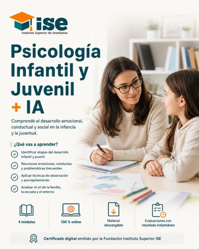 Psicología Infantil y Juvenil + IA