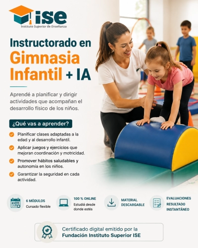 Instructorado en Gimnasia Infantil + IA
