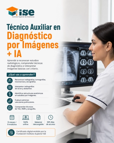 Técnico Auxiliar en Diagnóstico por Imágenes + IA