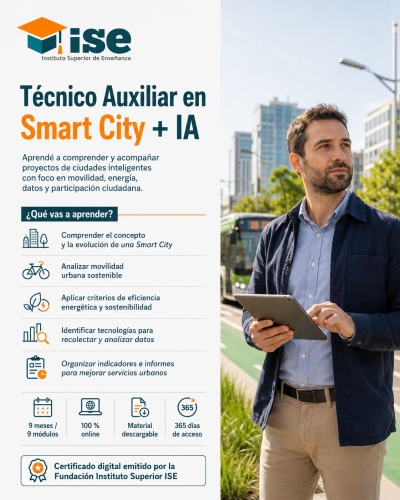 Técnico Auxiliar en Smart City + IA
