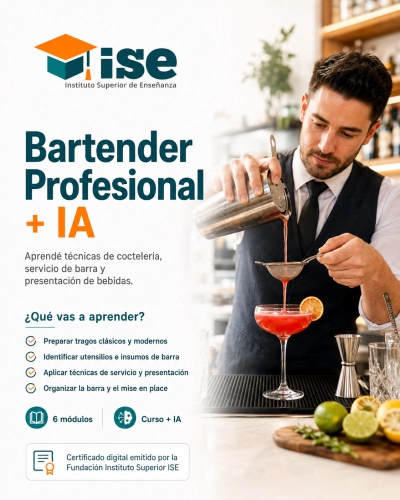 Bartender Profesional + IA