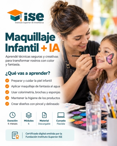 Maquillaje Infantil + IA