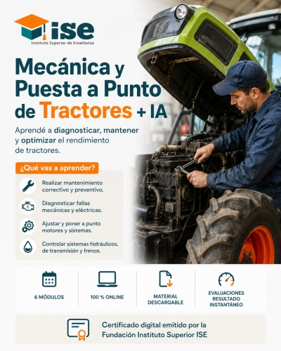 Mecánica y Puesta a Punto de Tractores + IA