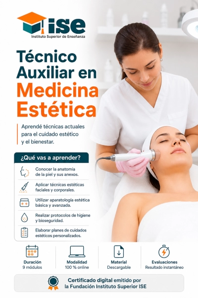 Técnico Auxiliar en Medicina Estética + IA