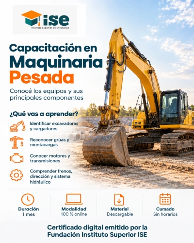 Capacitación en Maquinaria Pesada