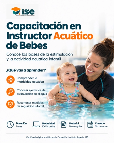 Capacitación en Instructor Acuático de Bebes