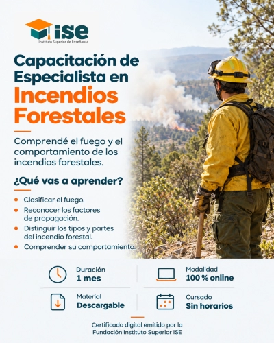 Capacitación de Especialista en Incendios Forestales