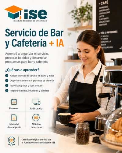 Servicio de Bar y Cafetería + IA