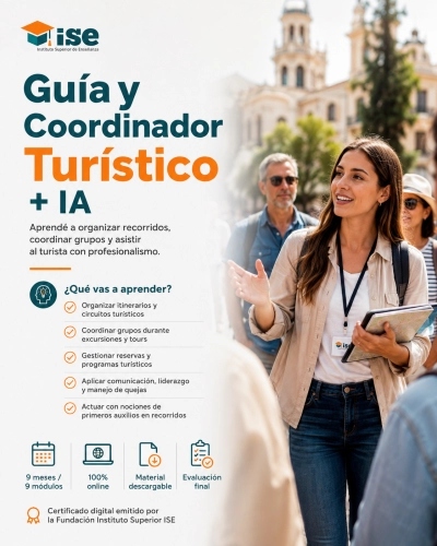 Guía y Coordinador Turístico + IA