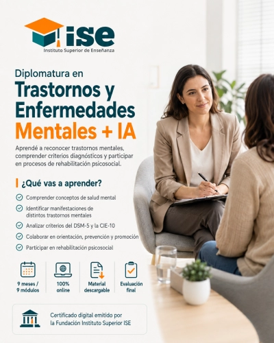 Diplomatura en Trastornos y Enfermedades Mentales + IA