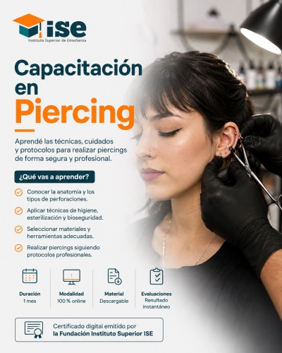 Capacitación en Piercing + IA