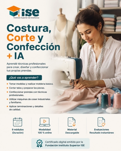 Costura, Corte y Confección + IA