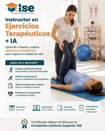 Instructor en Ejercicios Terapéuticos + IA