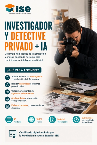 Investigador y Detective Privado + IA