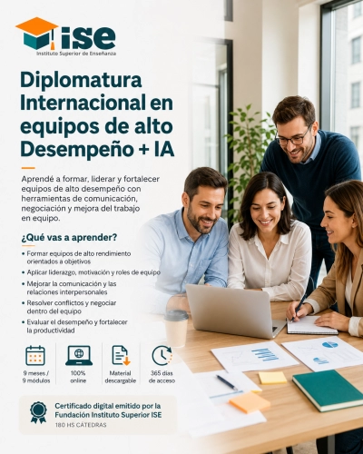 Diplomatura Internacional en equipos de alto Desempeño + IA