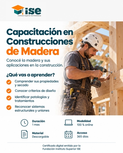 Capacitación en Construcciones de Madera