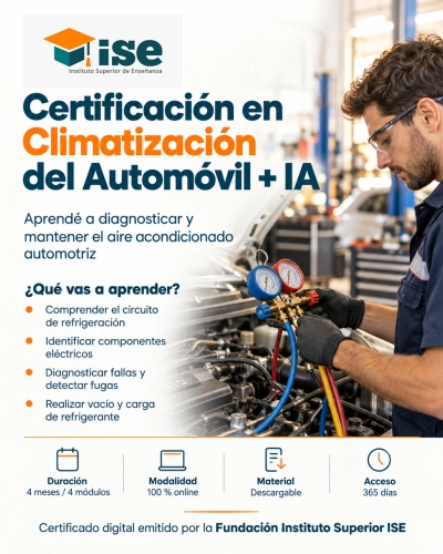Certificación en Climatización del Automóvil + IA