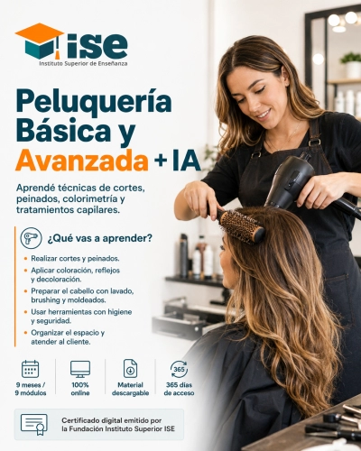 Peluquería Básica y Avanzada + IA